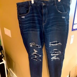 American eagle premium skinny jeans 22